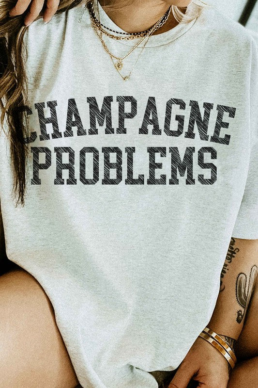 Champagne Problems Graphic Tee | URBAN ECHO SHOP