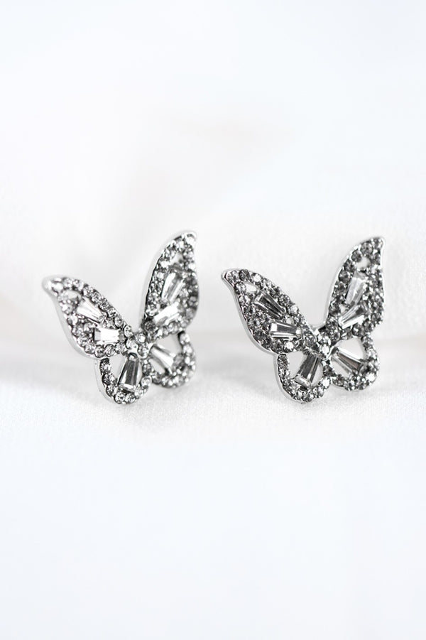 Butterfly Crystal Earrings | URBAN ECHO SHOP