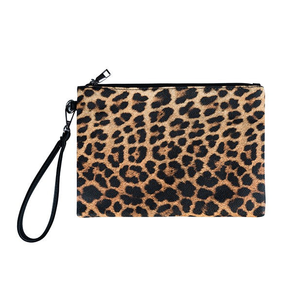 Our Leopard Claire Clutch Bag So Cute and On Trend - Perfect for that Day Out on the Town or an Evening of Fun
