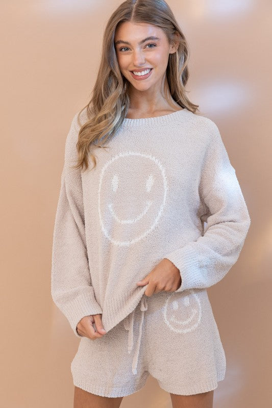 Trendy Girl Cozy Soft Top & Shorts Set | URBAN ECHO SHOP