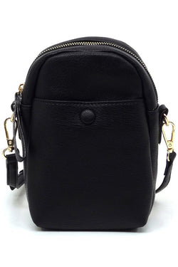 The Front Pocket Mini Crossbody Bag Cell Phone Purse is Simplistic and Adorably Chic