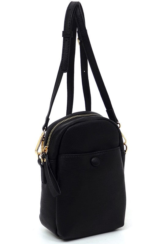 The Front Pocket Mini Crossbody Bag Cell Phone Purse is Simplistic and Adorably Chic