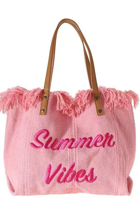 These 'Summer Vibes' Tote Handbags are Simply the Cutest Bags for Summer!