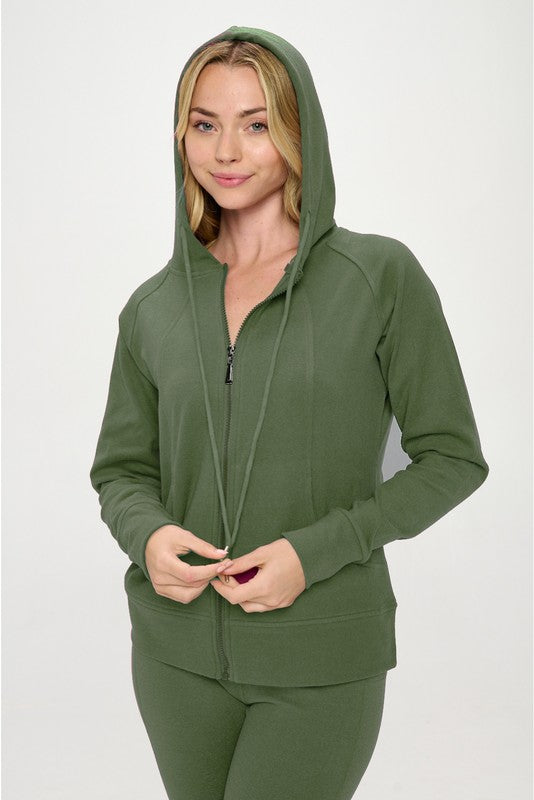 Bella Basic Casual Active Hoodie Set | URBAN ECHO SHOP