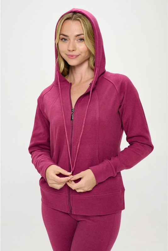 Bella Basic Casual Active Hoodie Set | URBAN ECHO SHOP