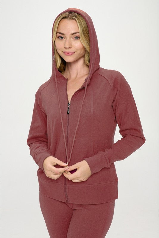 Bella Basic Casual Active Hoodie Set | URBAN ECHO SHOP