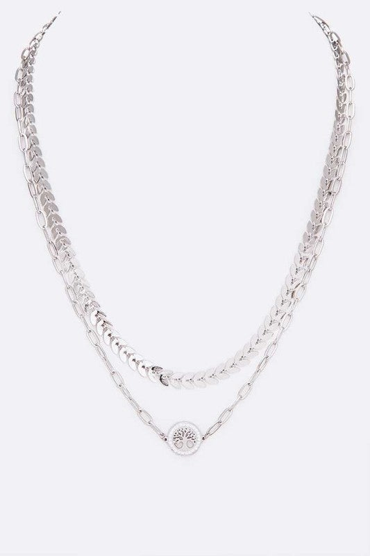 Tree of Life Leaf Necklace | URBAN ECHO SHOP