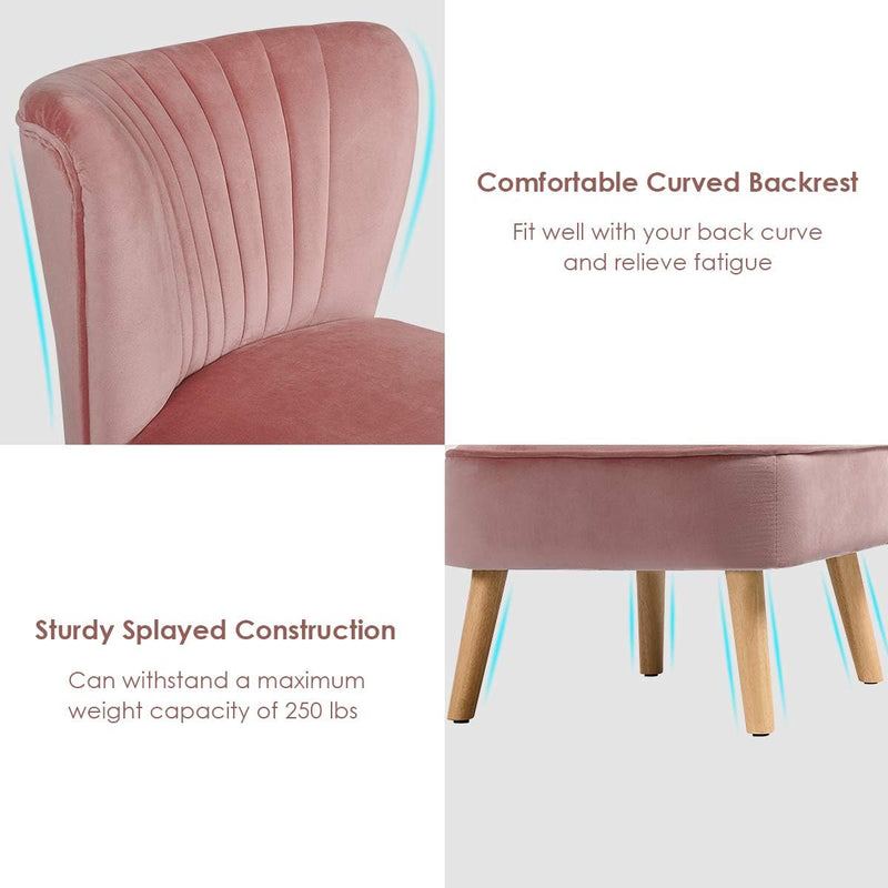 Velvet Grace Accent Chair | URBAN ECHO SHOP