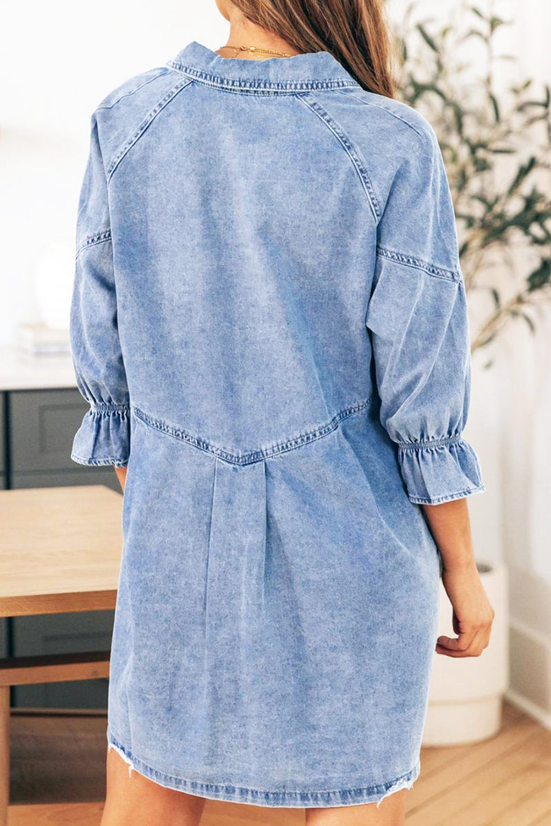denim dress urban Urban Garden Dress Denim S/M / Indigo