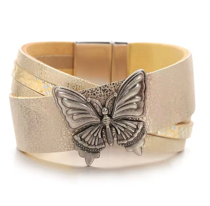 Gold Butterfly Bracelet | URBAN ECHO SHOP