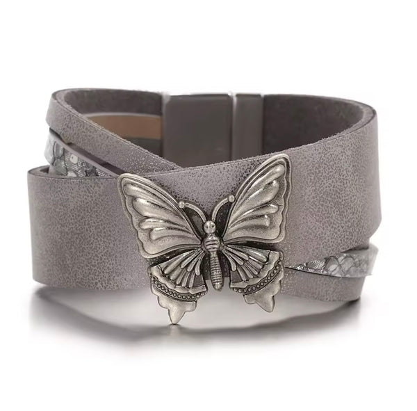 Silver Butterfly Bracelet | URBAN ECHO SHOP