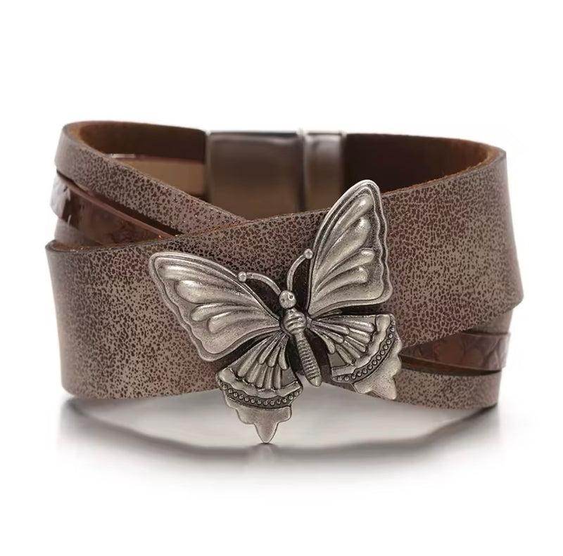 Brown Butterfly Bracelet | URBAN ECHO SHOP