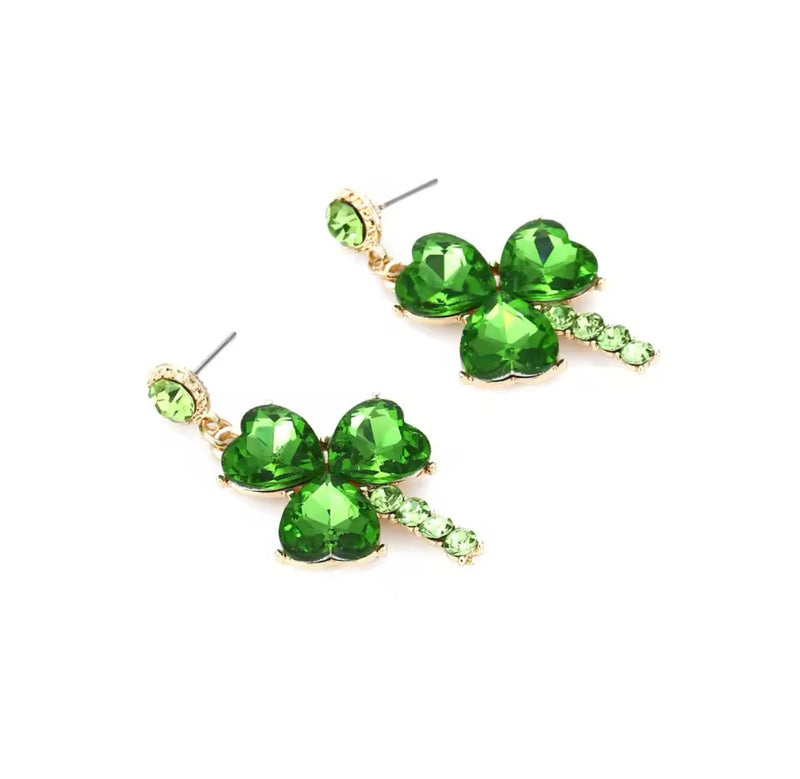 Shamrock Shimmer Earrings | URBAN ECHO SHOP