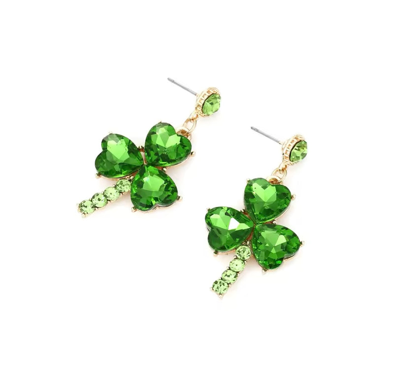 Shamrock Shimmer Earrings | URBAN ECHO SHOP
