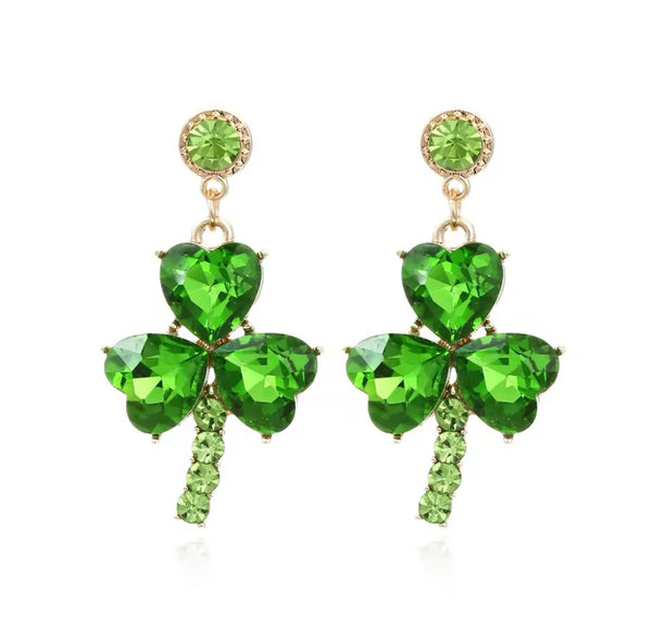 Shamrock Shimmer Earrings | URBAN ECHO SHOP