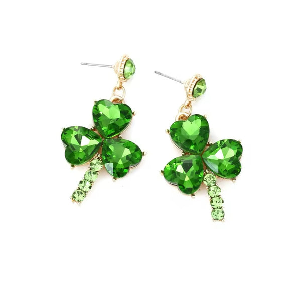 Shamrock Shimmer Earrings | URBAN ECHO SHOP