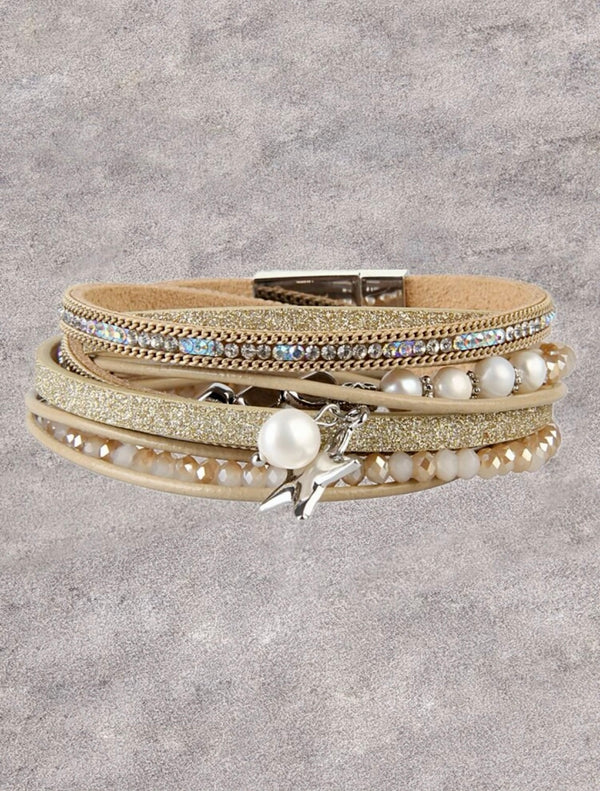 Golden Starlight Layered Bracelet | URBAN ECHO SHOP