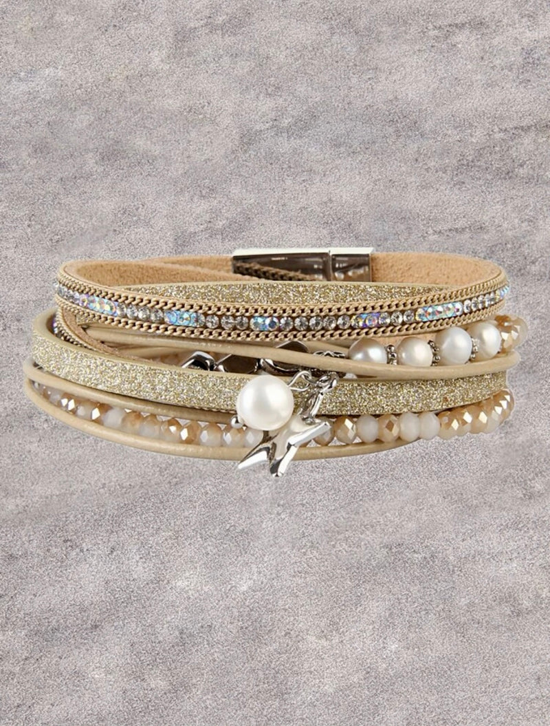Golden Starlight Layered Bracelet | URBAN ECHO SHOP