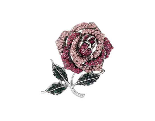 Pink Rose Brooch | URBAN ECHO SHOP