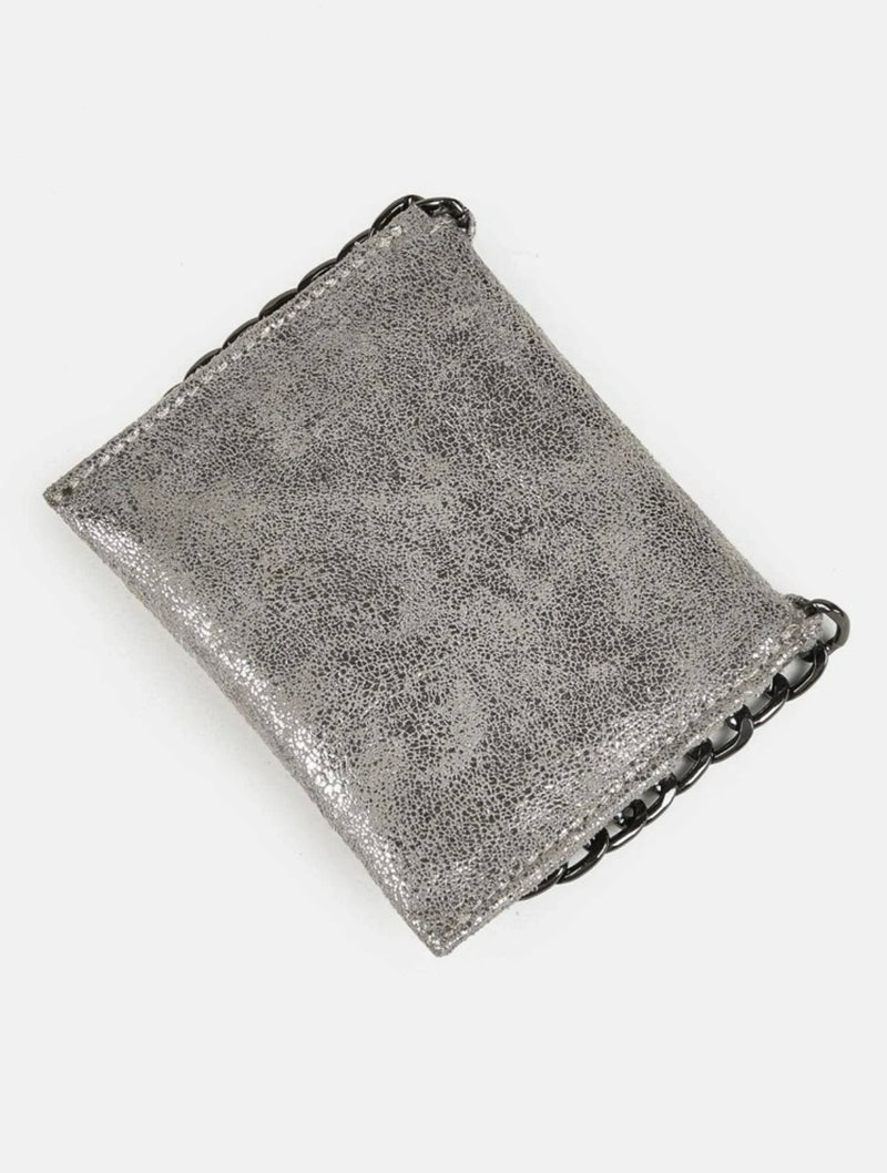 Silver Saturn Chain Wallet | URBAN ECHO SHOP