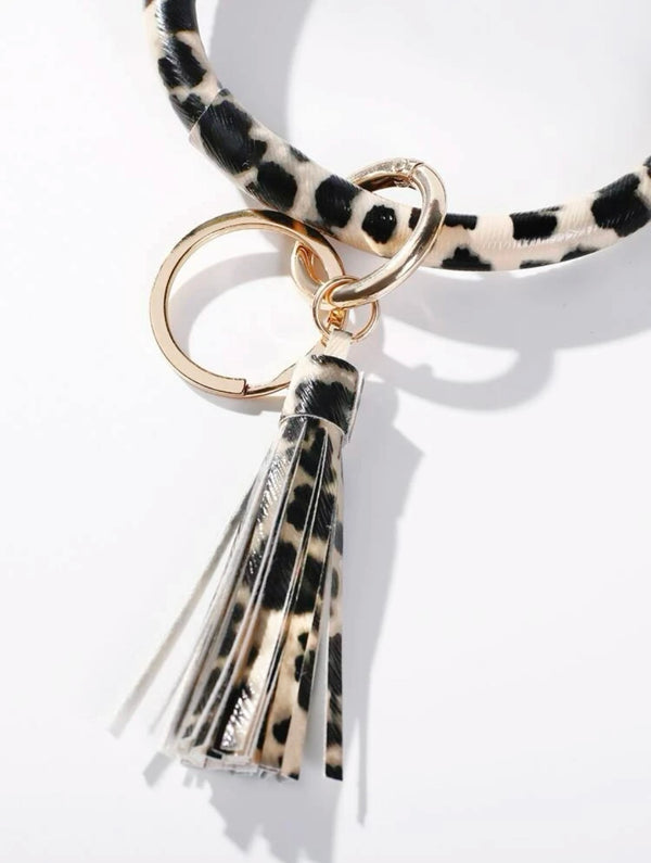 Animal Print Keychain Wristlet | URBAN ECHO SHOP