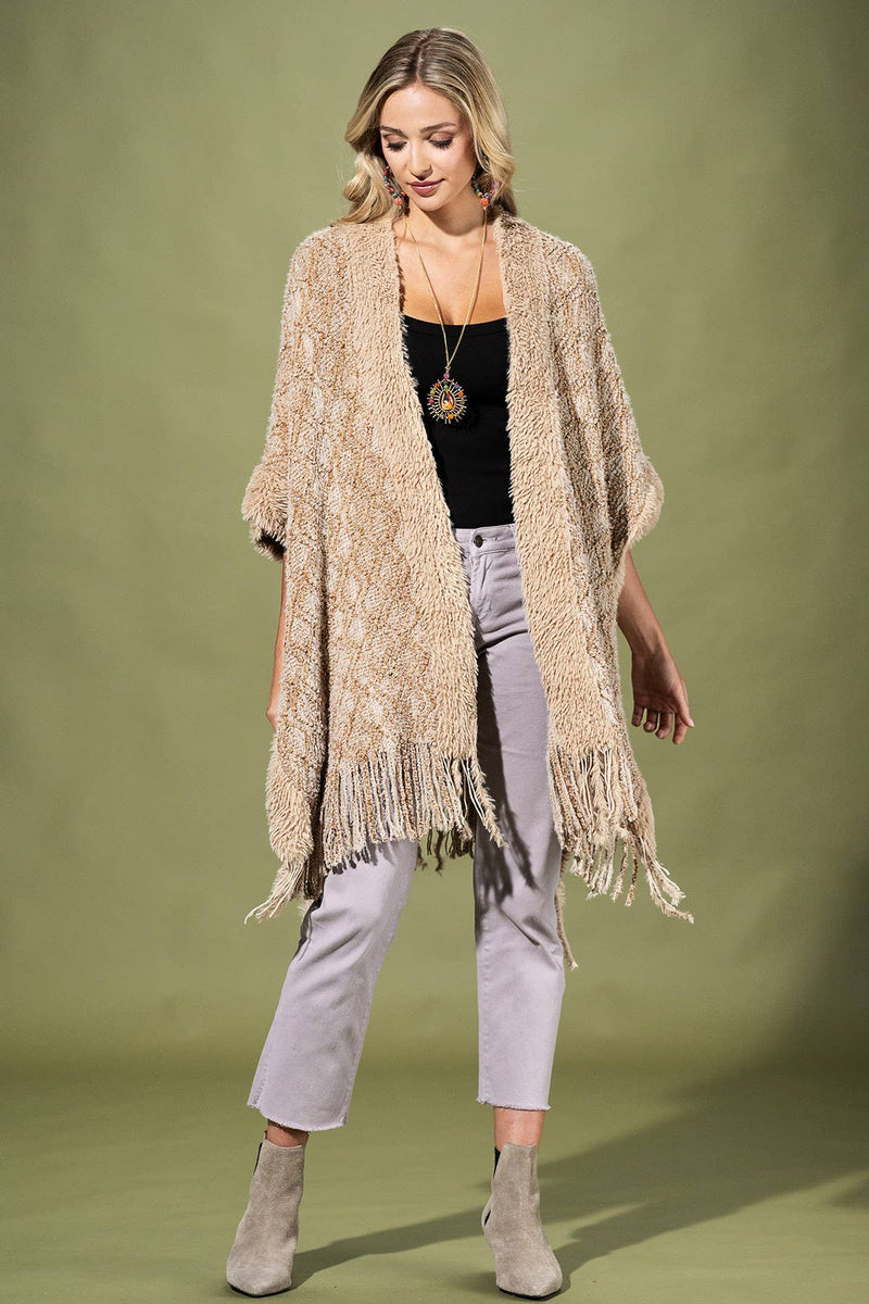 Sand Chalet Ruana | URBAN ECHO SHOP