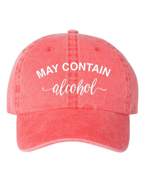 'May Contain Alcohol' Personality Hat | URBAN ECHO SHOP