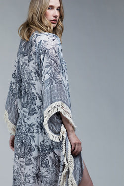 Sea Grace Floral & Tropical Print Kimono | URBAN ECHO SHOP