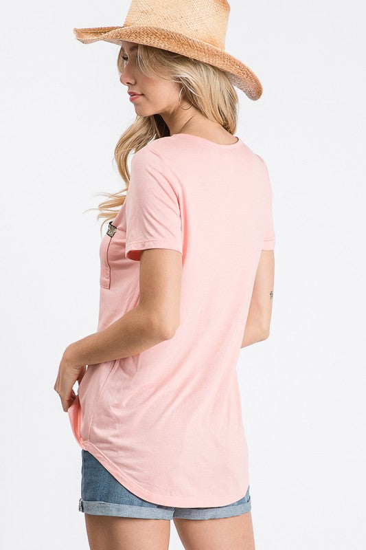 Sweet Shimmer V-Neck