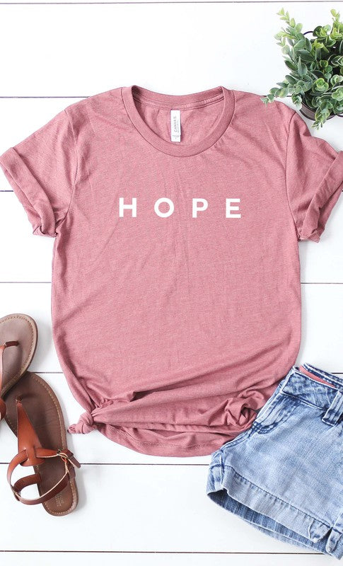 Hope Personality Tee | URBAN ECHO SHOP