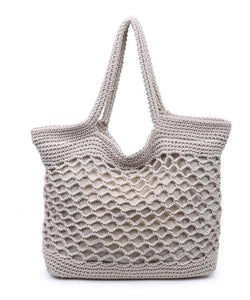 a close up of a black and gold purse The Glory Ray Corazon Tote Bag is Made of Woven Yarn and It's Super Functional for those Fun Days Ahead!