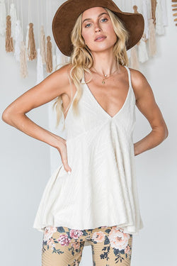 Gretta Lyn Textured Tank | URBAN ECHO SHOP