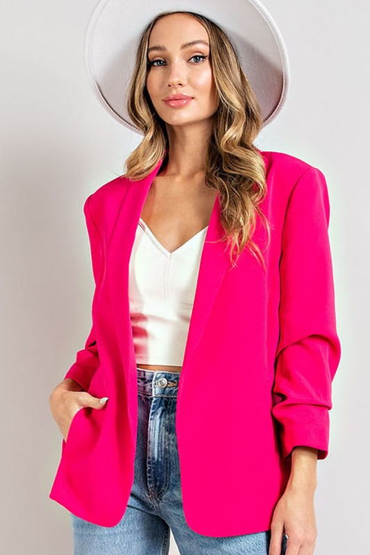 Shaylee Shawl Lapel Blazer | URBAN ECHO SHOP