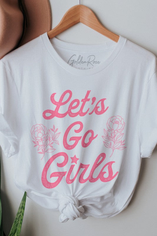 'Let's Go Girls' Oversized Tee | URBAN ECHO SHOP