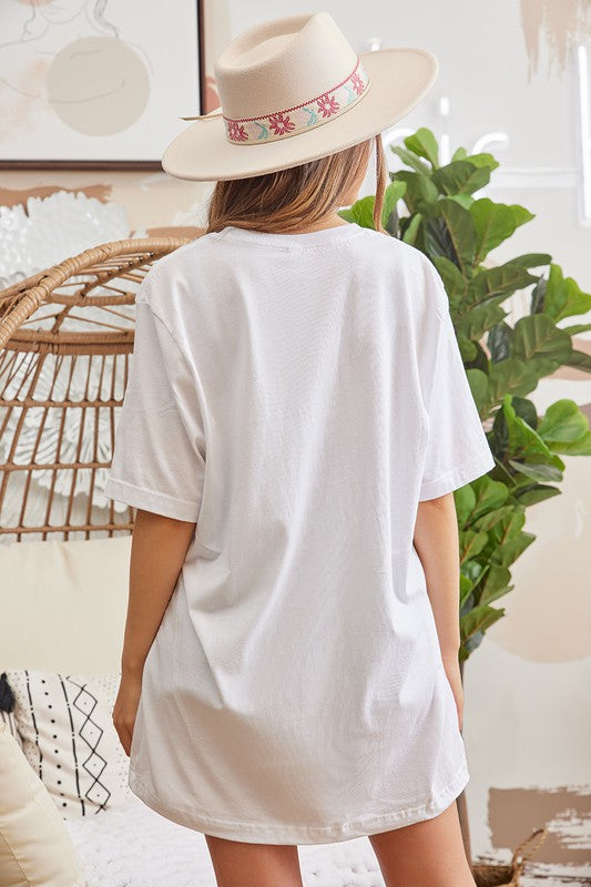 'Let's Go Girls' Oversized Tee | URBAN ECHO SHOP
