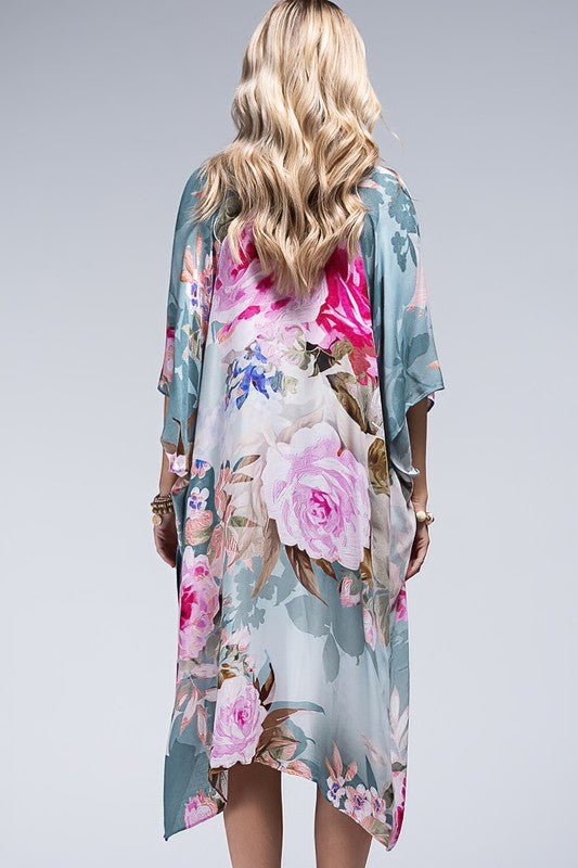 Monet Floral Kimono | URBAN ECHO SHOP