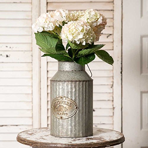 Vintage Rustic Metal Vase URBAN ECHO SHOP