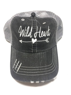 'Wild Heart' Embroidered Personality Hat | URBAN ECHO SHOP