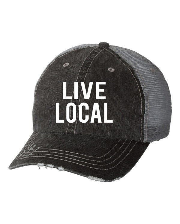 'Live Local' Personality Hat | URBAN ECHO SHOP