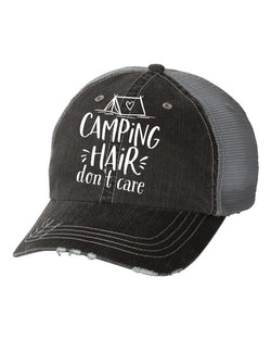 a black hat with a glove on it 