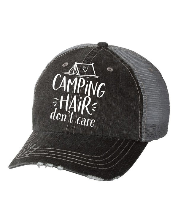 'Camping Hair Don't Care' Personality Hat | URBAN ECHO