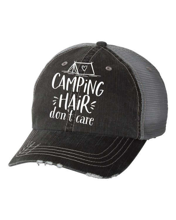 a black hat with a glove on it 