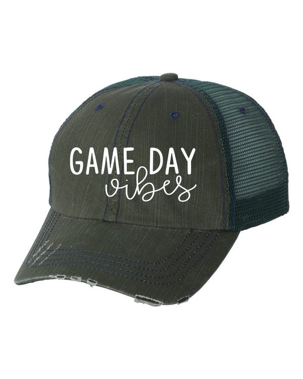 a black hat with a baseball glove on it 