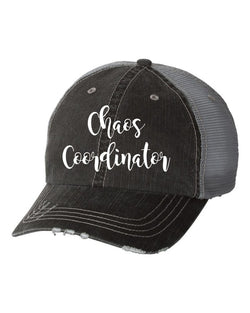 a black hat with a baseball glove on it 