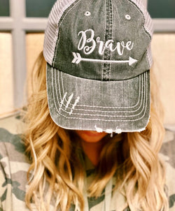 'Brave' Personality Hat | URBAN ECHO SHOP