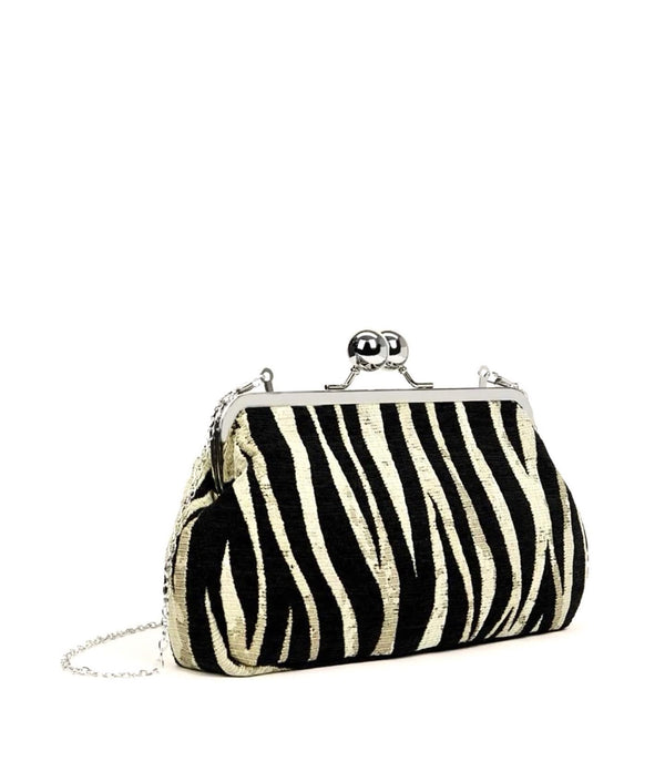 Zebra Print Clutch | URBAN ECHO SHOP