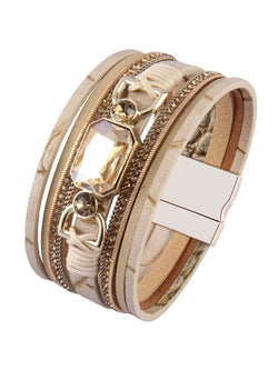 Golden Gem Layered Bracelet | URBAN ECHO SHOP