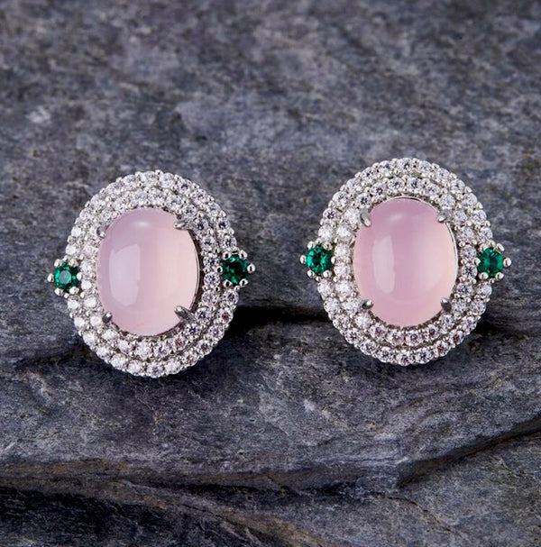 Opal Rhinestone Earrings | URBAN ECHO SHOP
