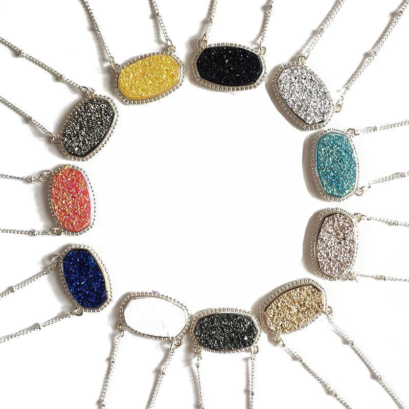 Kendra Inspired Druzy Necklace | URBAN ECHO SHOP