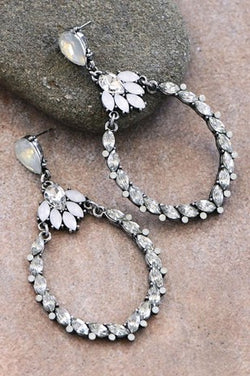 Glam Gem Drop Earrings | URBAN ECHO SHOP